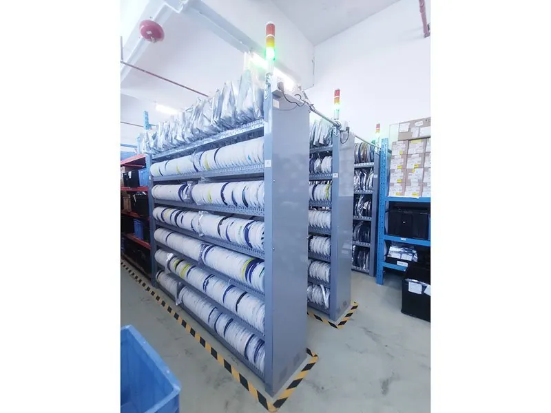 Intelligent component storage & reel management