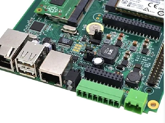 Recovered PCB — routing detail